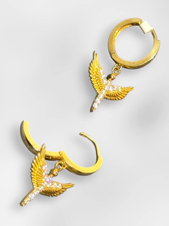 Sallantı Altın Küpe - 3