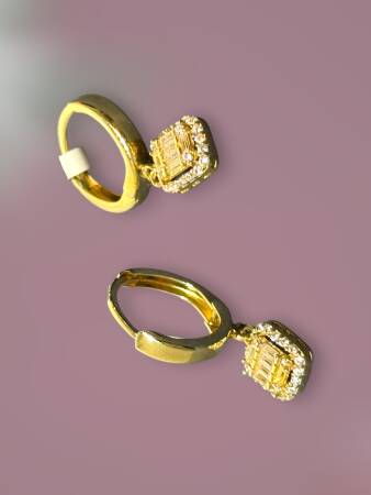 Sallantılı Baget Küpe - 3